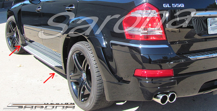 Custom Mercedes GL  SUV/SAV/Crossover Body Kit (2006 - 2012) - $7900.00 (Part #MB-125-KT)